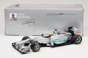 Mercedes MGP W02 #8 N. Rosberg Mercedes GP 2011 Minichamps 1:18 110110008 Metal — zdjęcie 7 z 7