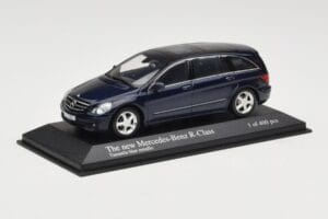 Mercedes R-Class W251 Tanzanite Blue Minichamps 1:43 B66962215 Metal — zdjęcie 2 z 4