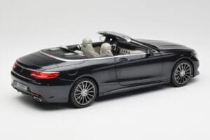 Mercedes S-Class Kabriolet A217 Magnetite Czarny Metalik Norev 1:18 B66960354 Metal — zdjęcie 3 z 8
