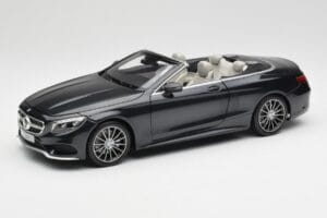 Mercedes S-Class Kabriolet A217 Magnetite Czarny Metalik Norev 1:18 B66960354 Metal