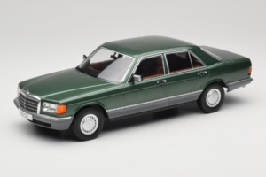 Mercedes S-Class W126 Metallic Green MCG 1:18 MCG18549 Metal
