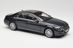 Mercedes S-Class W222 Niebieski Antracyt Metallic Norev 1:18 B66960157 Metal — zdjęcie 6 z 8