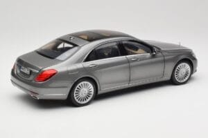 Mercedes S-Class W222 Grey Metallic Norev 1:18 183481 Metal — zdjęcie 3 z 8