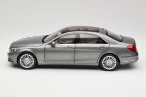 Mercedes S-Class W222 Grey Metallic Norev 1:18 183481 Metal — zdjęcie 4 z 8