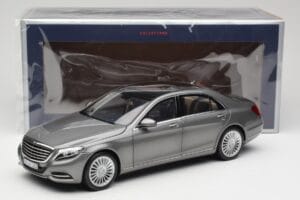 Mercedes S-Class W222 Grey Metallic Norev 1:18 183481 Metal — zdjęcie 8 z 8