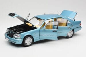 Mercedes S500 W140 Turkusowy Metallic Norev 1:18 183561 Metal — zdjęcie 2 z 8