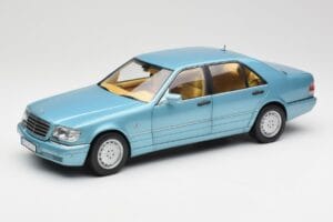 Mercedes S500 W140 Turkusowy Metallic Norev 1:18 183561 Metal