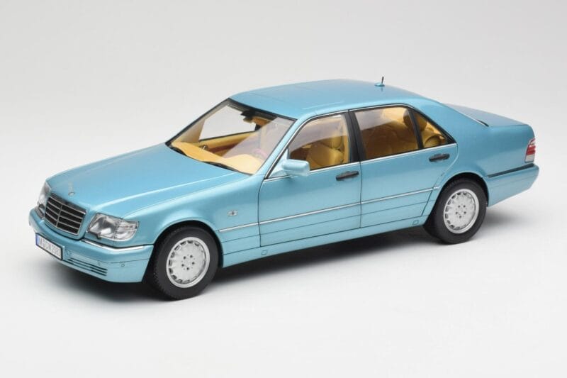 Mercedes S500 W140 Turkusowy Metallic Norev 1:18 183561 Metal