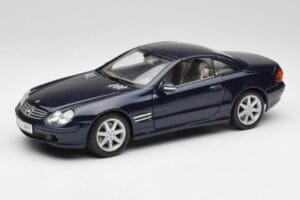 Mercedes SL 500 R230 Niebieski Maisto 1:18 B66962126 Metal