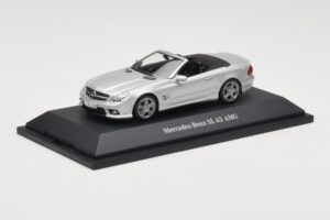 Mercedes SL 63 AMG R230 Silver Metallic Minichamps 1:43 B66960018 Metal — zdjęcie 2 z 4