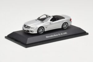 Mercedes SL 65 AMG R230 Srebrny Minichamps 1:43 B66960601 Metal — zdjęcie 2 z 4
