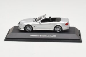 Mercedes SL 65 AMG R230 Srebrny Minichamps 1:43 B66960601 Metal
