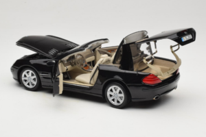 Mercedes SL R129 Czarny Minichamps 1:18 B66962171 Metal — zdjęcie 7 z 11
