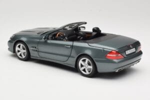 Mercedes SL R230 Amiant Green Minichamps 1:18 B66962389 Metal — zdjęcie 7 z 8