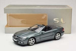 Mercedes SL R230 Amiant Green Minichamps 1:18 B66962389 Metal — zdjęcie 8 z 8