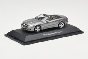 Mercedes SL R230 Palladium Silver Metallic Minichamps 1:43 B66962390 Metal — zdjęcie 2 z 4