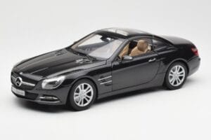 Mercedes SL R231 Magnetite Czarny Metaliczny Norev 1:18 B66960107 Metal — zdjęcie 3 z 9
