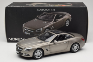 Mercedes SL500 R231 Dark Grey Matt Norev 1:18 183590 Metal — zdjęcie 9 z 9