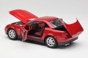 Mercedes SLK 230 R170 Czerwony Maisto 1:18 56023 Metal — zdjęcie 6 z 9