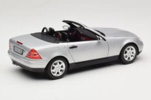 Mercedes SLK R170 Brilliant Silver Norev 1:18 183020 Metal — zdjęcie 3 z 9