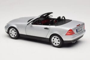Mercedes SLK R170 Brilliant Silver Norev 1:18 183020 Metal — zdjęcie 8 z 9