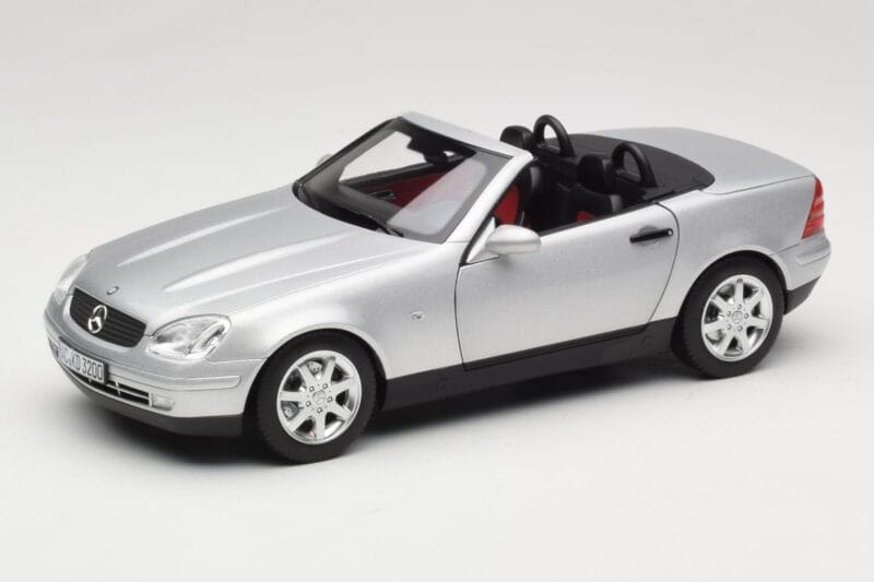 Mercedes SLK R170 Brilliant Silver Norev 1:18 183020 Metal