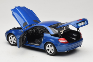 Mercedes SLK R171 Blue Metallic Minichamps 1:18 100033131 Metal — zdjęcie 8 z 11