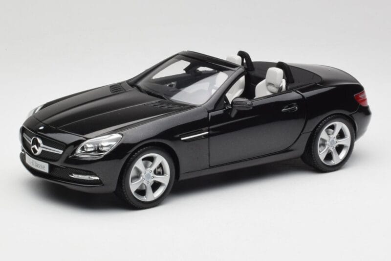 Mercedes SLK R172 Magnetite Czarny Minichamps 1:18 B66960514 Metal
