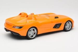 Mercedes SLR McLaren C199 Stirling Moss AMG Solarbeam Metallic Minichamps 1:18 100038400 Metal — zdjęcie 3 z 8