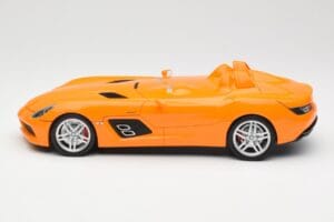 Mercedes SLR McLaren C199 Stirling Moss AMG Solarbeam Metallic Minichamps 1:18 100038400 Metal — zdjęcie 4 z 8