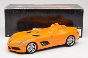 Mercedes SLR McLaren C199 Stirling Moss AMG Solarbeam Metallic Minichamps 1:18 100038400 Metal — zdjęcie 8 z 8