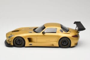 Mercedes AMG SLS C197 GT3 Street Złoty Minichamps 1:18 151113106 Metal — zdjęcie 3 z 6