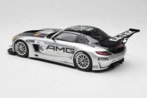 Mercedes AMG SLS C197 GT3 Team AMG China #96 M. Hakkinen / C. Cheng Zhuhai 6th 2011 Minichamps 1:18 151113196 Metal — zdjęcie 5 z 6