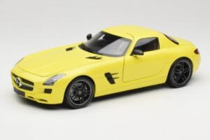 Mercedes SLS AMG C197 Żółty Minichamps 1:18 100039022 Metal