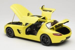 Mercedes SLS AMG C197 Żółty Minichamps 1:18 100039022 Metal — zdjęcie 5 z 8