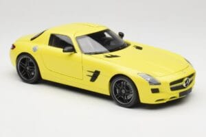 Mercedes SLS AMG C197 Żółty Minichamps 1:18 100039022 Metal — zdjęcie 6 z 8