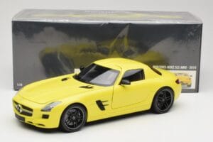 Mercedes SLS AMG C197 Żółty Minichamps 1:18 100039022 Metal — zdjęcie 8 z 8
