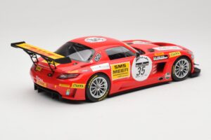 Mercedes SLS AMG GT3 #35 T. Heyer / T. Jager 24 Hours of Spa 2011 Minichamps 1:18 B66960196 Metal — zdjęcie 2 z 6