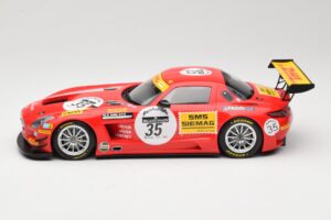 Mercedes SLS AMG GT3 #35 T. Heyer / T. Jager 24 Hours of Spa 2011 Minichamps 1:18 B66960196 Metal — zdjęcie 3 z 6