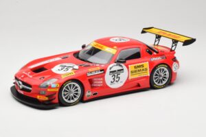 Mercedes SLS AMG GT3 #35 T. Heyer / T. Jager 24 Hours of Spa 2011 Minichamps 1:18 Mercedes SLS AMG GT3 #35 T. Heyer / T. Jager 24 Hours of Spa 2011 Minichamps 1:18 B66960196 Metal