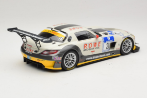 Mercedes SLS AMG GT3 #21 Rowe Racing M. Zehe / M. Hartung ADAC 24h Nurburgring 2012 Minichamps 1:18 151123121 Metal — zdjęcie 2 z 6