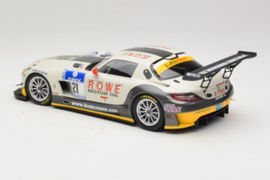 Mercedes SLS AMG GT3 #21 Rowe Racing M. Zehe / M. Hartung ADAC 24h Nurburgring 2012 Minichamps 1:18 151123121 Metal — zdjęcie 5 z 6