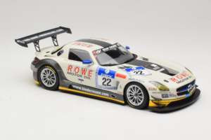 Mercedes SLS AMG GT3 #22 Rowe Racing R. Graf / M. Seyffarth ADAC 24h Nurburgring 2012 Minichamps 1:18 151123122 Metal — zdjęcie 4 z 6