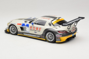 Mercedes SLS AMG GT3 #22 Rowe Racing R. Graf / M. Seyffarth ADAC 24h Nurburgring 2012 Minichamps 1:18 151123122 Metal — zdjęcie 5 z 6