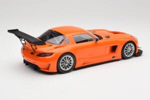 Mercedes SLS AMG GT3 C197 Street Pomarańczowy Minichamps 1:18 151113105 Metal — zdjęcie 2 z 6
