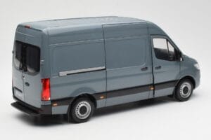 Mercedes Sprinter W907 Niebiesko-Szary Norev 1:18 183423 Metal — zdjęcie 3 z 7