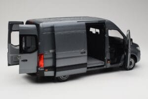 Mercedes Sprinter W907 Panel Van Selenite Grey Metallic Norev 1:18 B66004163 Metal — zdjęcie 2 z 8