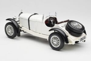 Mercedes SSKL Biały Bburago 1:18 3002 Metal — zdjęcie 7 z 8
