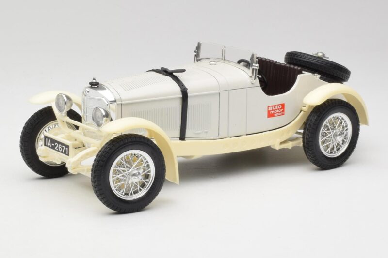 Mercedes SSKL Biały i Kremowy Bburago 1:18 3002-M1 Metal
