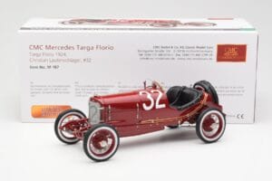 Mercedes #32 C. Lautenschlager / Traub Targa Florio 2nd Place 1924 CMC 1:18 M-187 Metal — zdjęcie 6 z 6